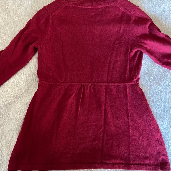 Red Cashmere Babydoll Sweater - Picture 7 of 9